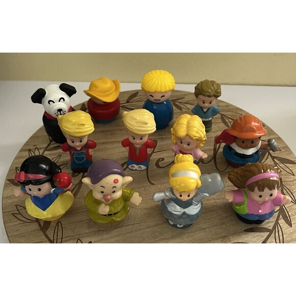 Fisher Price Little People Figures Assorted Lot of 12 Princesses Chunky - Picture 2 of 10
